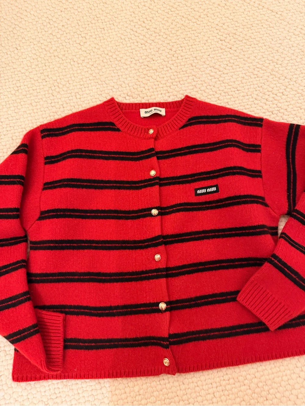 Miu Miu Cardigan Sweater sz 34 (oversized)